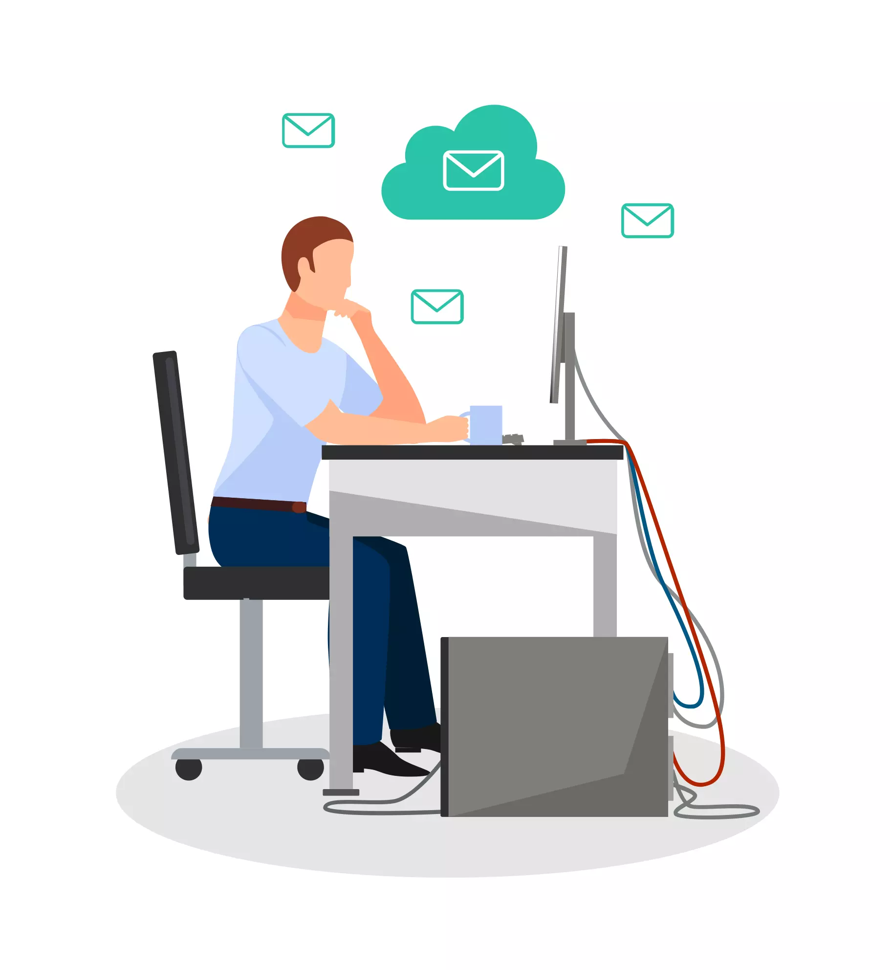 Email-Human-Desk